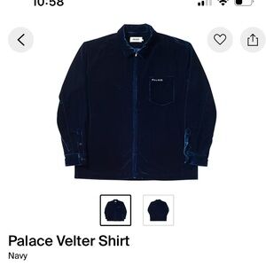 PALACE Midnight Velvet Jacket